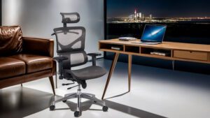 Scaun ergonomic SYYT 9500 gri