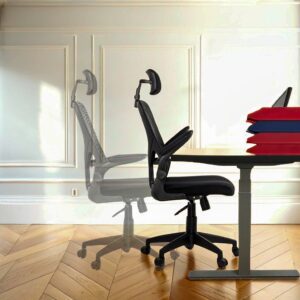 Manere rabatabile la scaune de birou